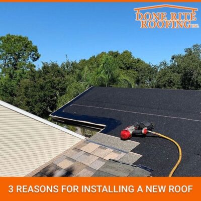 3 Reasons For Installing A New Roof