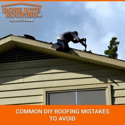 Common DIY Roofing Mistakes To Avoid