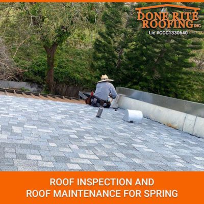 Roof Inspection And Roof Maintenance For Spring