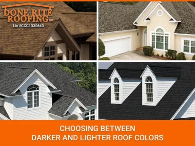 dark or light roof color