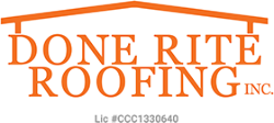 Done Rite Roofing Logo