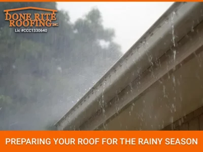 Tips to Prepare your Roof for Rainy Season