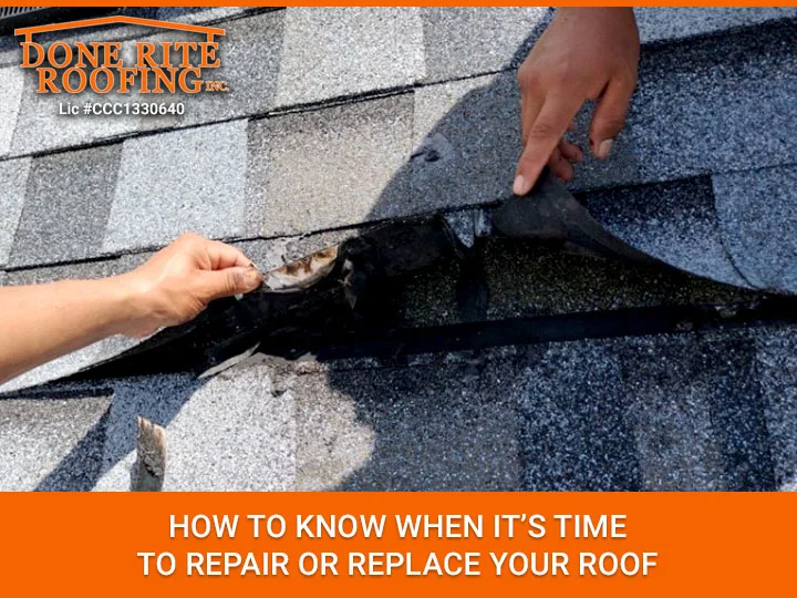 considering repairing or replacing your roof