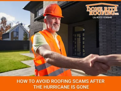 How To Avoid Roofing Scams After A Storm