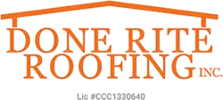 Done Rite Roofing Logo
