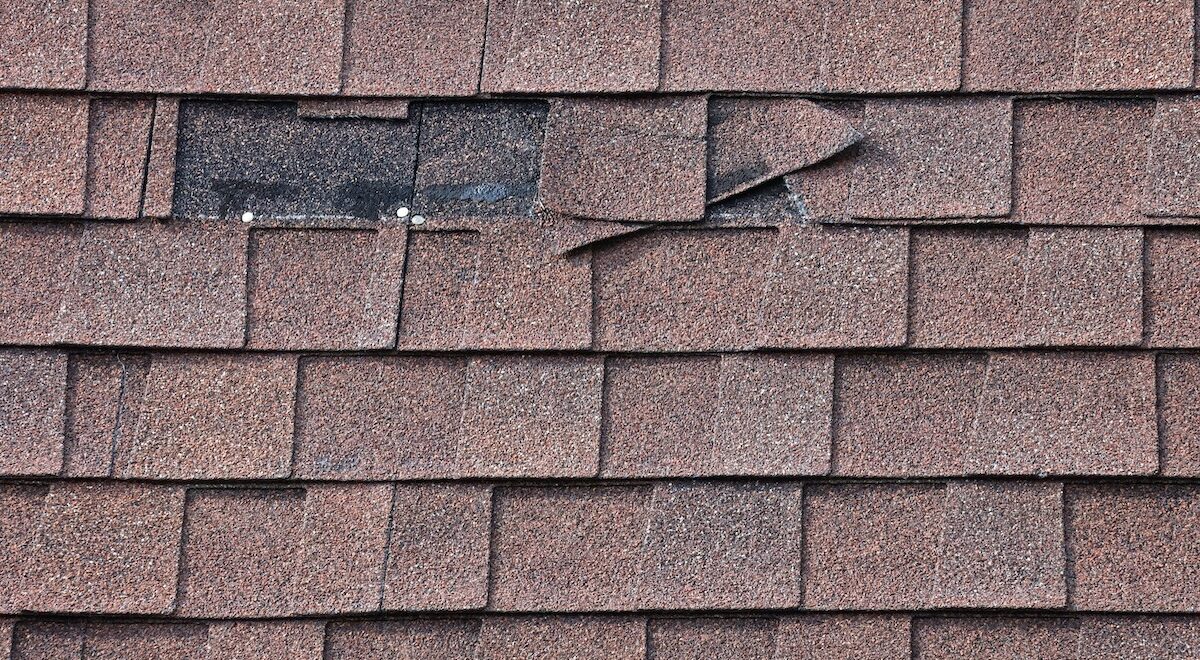 missing shingle repair